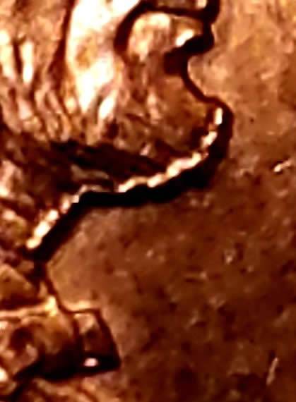1993-P-Lincoln-Excessive-Plating-Build-Up-At-Chin-And-Neck-On-Obverse?